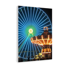 Load image into Gallery viewer, Wildwood Jersey Shore Watercolor Painting Wall Art Print Morey&#39;s Piers
