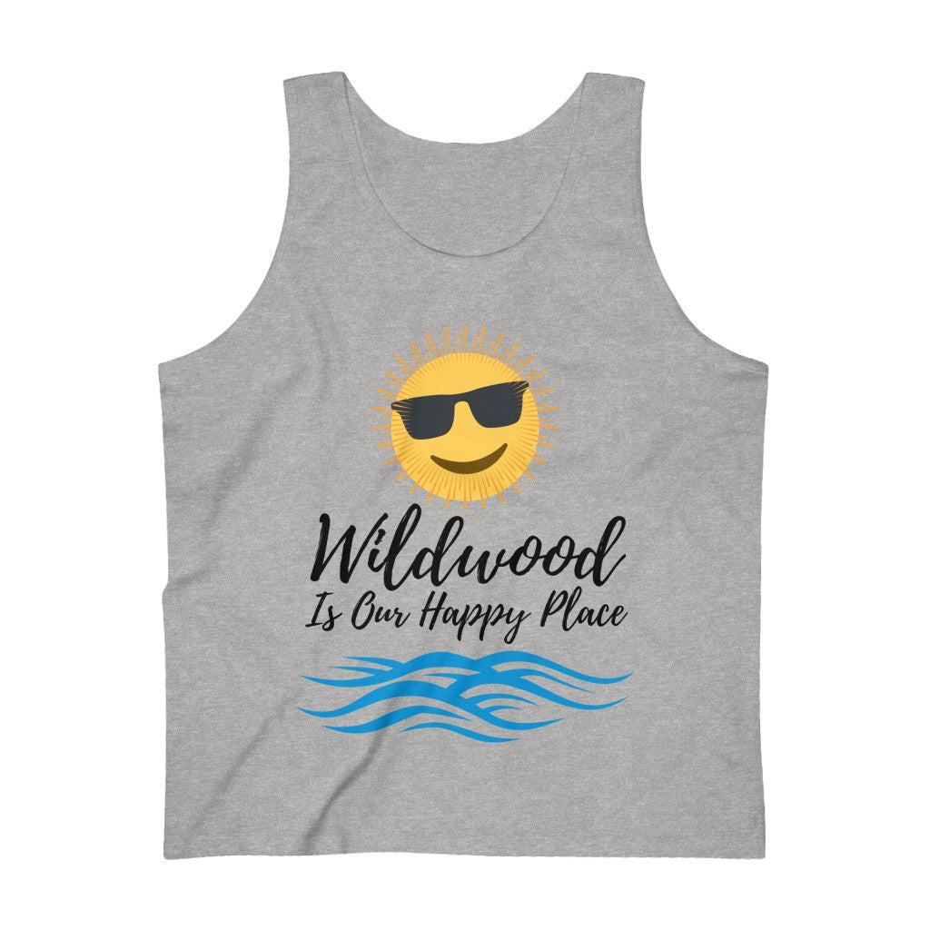 Wildwood Is Our Happy Place Men's Ultra Cotton Tank Top