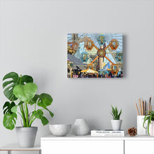 Load image into Gallery viewer, Cartoon Art Wall Decor Art Paint Beach Painting carnival decor
