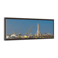 Load image into Gallery viewer, Watercolor Painting Wall Art Print Panoramic Wildwood New Jersey boardwalk
