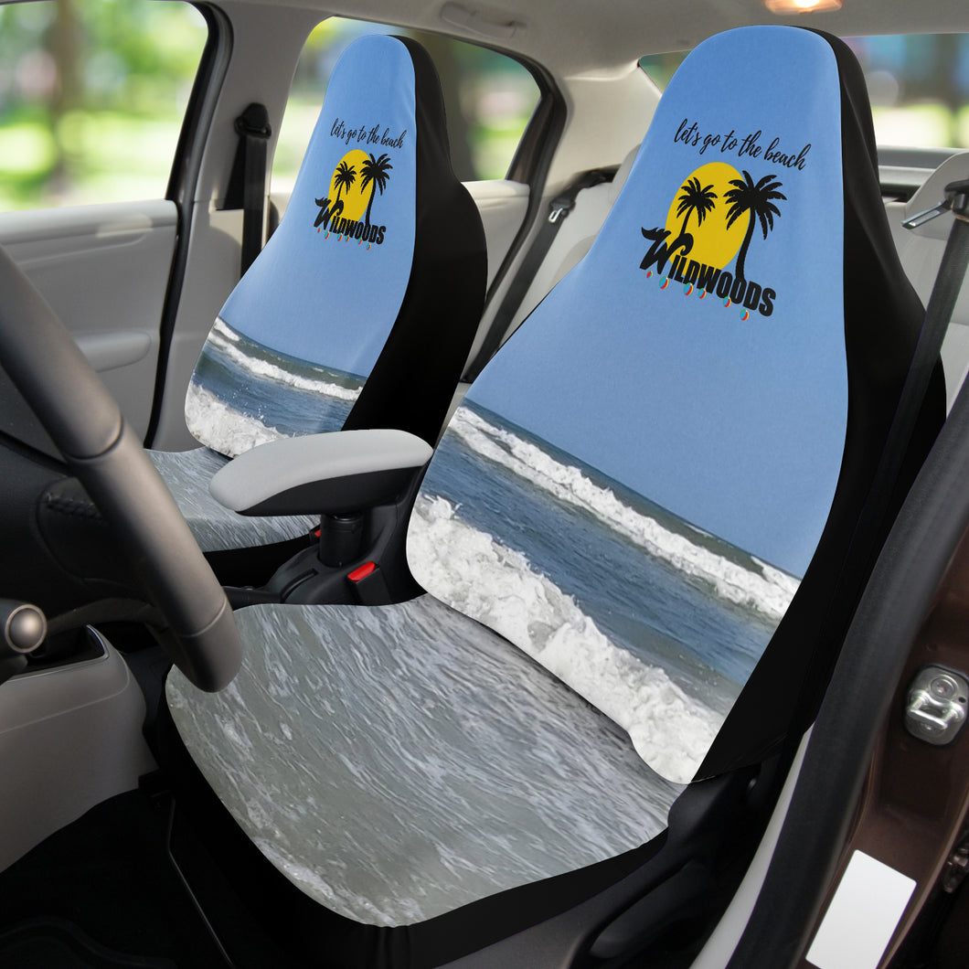 Let's Go To The Beach Seat Covers