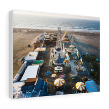 Load image into Gallery viewer, Canvas Print Wildwood NJ Aerial View
