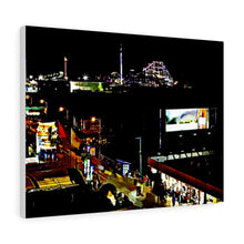 Load image into Gallery viewer, Oil Painting Wall Art Print Wildwood NJ Skyline
