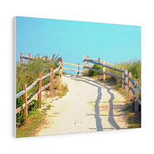 Load image into Gallery viewer, Watercolor Painting Wall Art Print Beach Path Cape May
