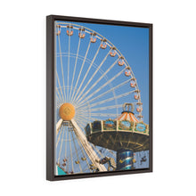 Load image into Gallery viewer, Canvas Print Wildwood New Jersey Morey&#39;s Piers Amusement Park  Portrait
