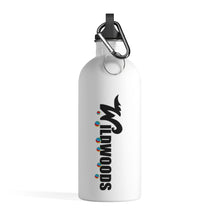 Load image into Gallery viewer, The famous Wildwood is sign featuring beach balls Stainless Steel Water Bottle
