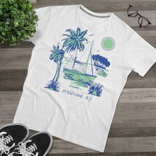 Load image into Gallery viewer, Vintage retro old school Style Wildwood New Jersey Men&#39;s Modern-fit Tee
