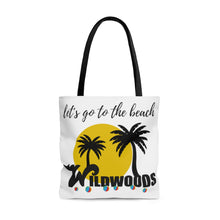 Load image into Gallery viewer, Lets Go To The Beach Wildwood Beach Ball AOP Tote Bag
