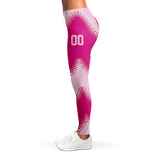 Load image into Gallery viewer, Personalized Leggings Rose &amp; Pink
