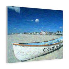 Load image into Gallery viewer, Gouache Digital Art painting Wall Art Print Cape May Beach Sunny Day
