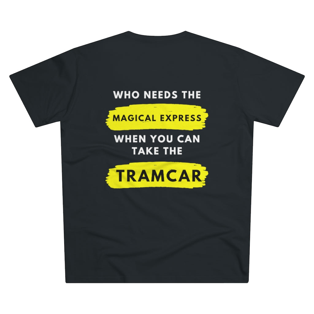 Wildwood NJ Magical express VS The Wildwood Tramcar  Men's Modern-fit Tee