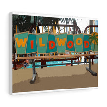 Load image into Gallery viewer, Wildwoods Cartoon Art Wall Decor Art Paint Beach Painting
