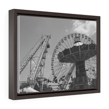 Load image into Gallery viewer, Black and White Photography Wall Art Print Wildwood NJ Boardwalk
