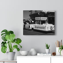 Load image into Gallery viewer, Black and White Photography Wall Art Print Wildwood NJ Tramcar
