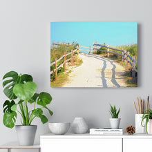 Load image into Gallery viewer, Watercolor Painting Wall Art Print Beach Path Cape May
