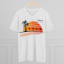 Load image into Gallery viewer, Vintage retro old school Style Wildwood New Jersey Men&#39;s Lightweight V-Neck Tee
