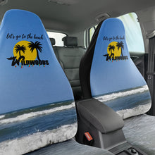 Load image into Gallery viewer, Let&#39;s Go To The Beach Seat Covers
