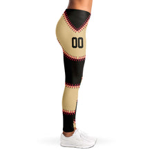 Load image into Gallery viewer, San Francisco Personalized Leggings Black &amp; Tan
