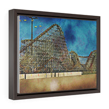 Load image into Gallery viewer, Wildwood Wooden Roller Coaster Oil Painting Wall Art Print Amusement Park

