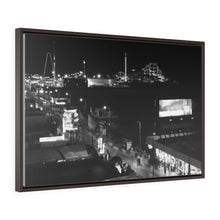 Load image into Gallery viewer, Wildwood New Jersey shore overview Black and White Photography Wall Art Print
