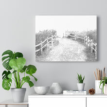 Load image into Gallery viewer, Art Sketch Wall Art Print Beach Path Cape May NJ New Jersey
