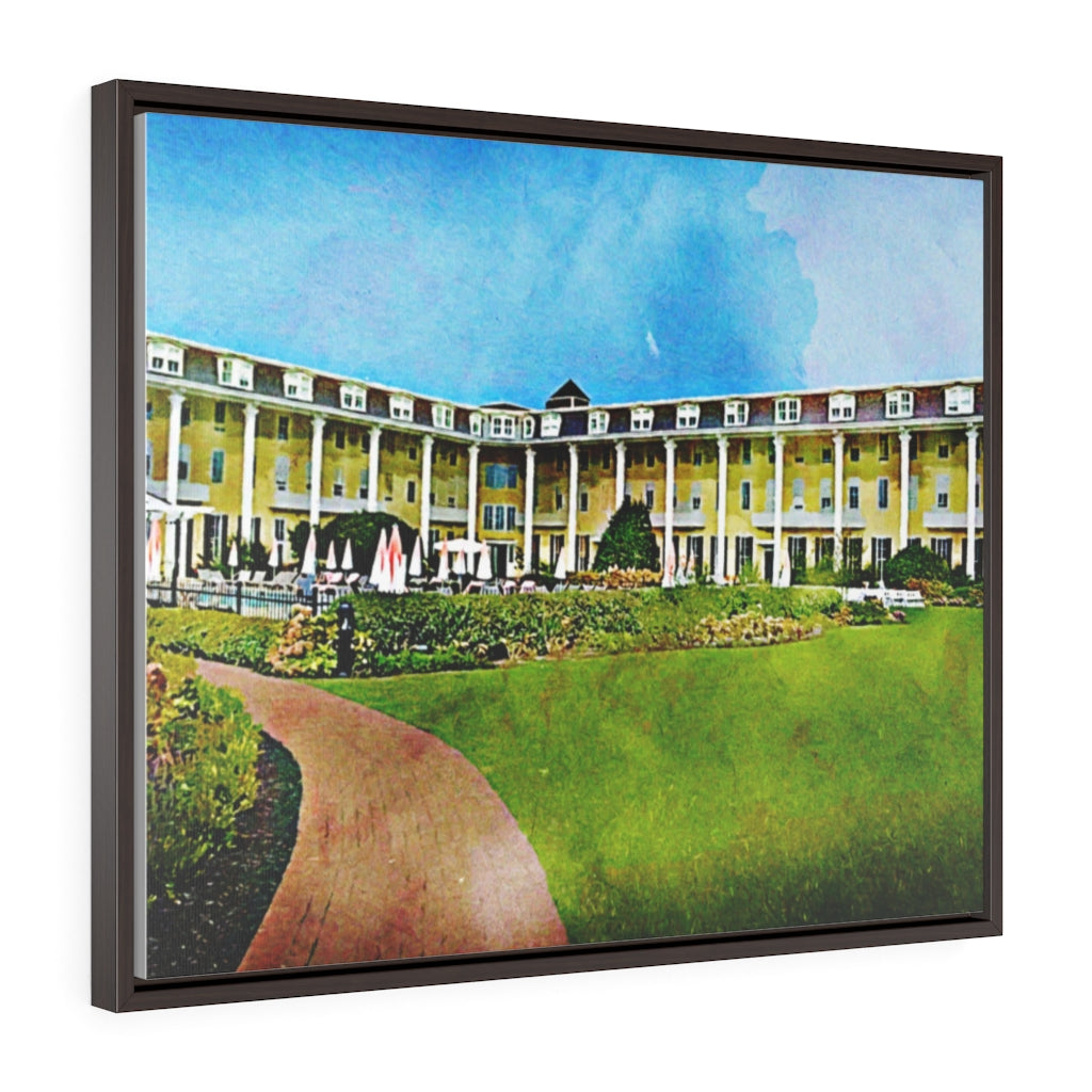 Conference Hall Cape May NJ Oil Painting Wall Art Print