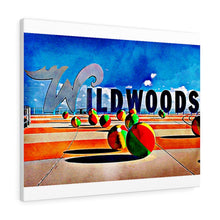 Load image into Gallery viewer, Wildwood NJ Crest Sign Oil Painting Wall Art Print
