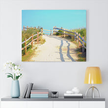 Load image into Gallery viewer, Watercolor Painting Wall Art Print Beach Path Cape May
