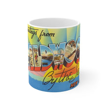 Load image into Gallery viewer, Vintage Wildwood Postcard coffee or tea Mug 11oz
