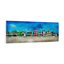 Load image into Gallery viewer, Oil Painting Cape May NJ Beach Wall Art Print Panoramic
