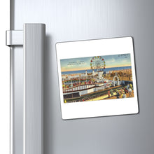 Load image into Gallery viewer, Vintage Wildwood by the sea Crest  Post Card Refrigerator Magnet Souvenir
