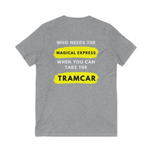 Load image into Gallery viewer, Magical express VS The Wildwood Tramcar Unisex Jersey V-Neck
