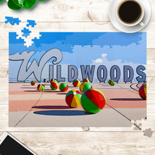 Load image into Gallery viewer, The Wildwood Crest Sign Jigsaw Puzzle Game
