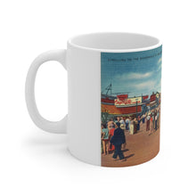 Load image into Gallery viewer, Vintage Wildwood NJ Postcard Coffee Mug 11oz
