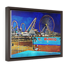 Load image into Gallery viewer, Oil Painting Wall Art Print Wildwood Jersey Shore Ocean View
