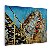 Load image into Gallery viewer, Wildwood Jersey Roller Coaster Oil Painting Wall Art Print
