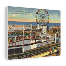 Load image into Gallery viewer, Old WIldwood Ferris Wheel Home Decor Wall Art Print Canvas
