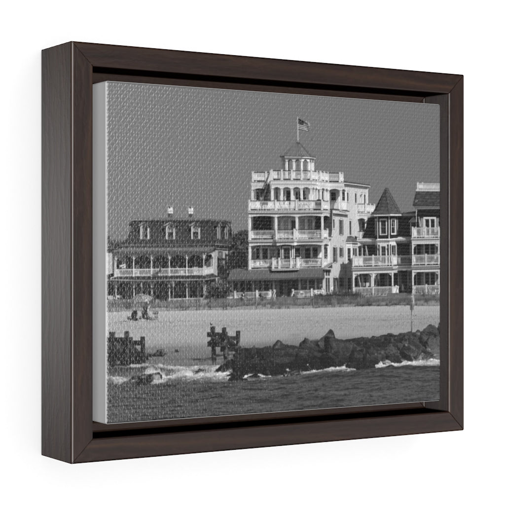Black and White Photography Wall Art Print Cape May Beach