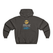 Load image into Gallery viewer, Wildwood is our Happy Place Men&#39;s NUBLEND® Hooded Sweatshirt
