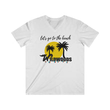 Load image into Gallery viewer, Wildwood Beach Men&#39;s Fitted V-Neck Short Sleeve Tee
