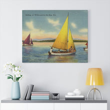 Load image into Gallery viewer, Wildwood Sailboats Home Decor Wall Art Print Canvas
