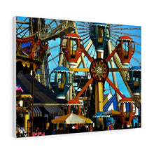 Load image into Gallery viewer, Watercolor Painting Wall Art Print Morey&#39;s Piers Wildwood New Jersey
