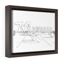 Load image into Gallery viewer, Art Sketch Wall Art Print Sunset Wildwood Crest New Jersey Sign
