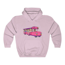 Load image into Gallery viewer, Pink Tramcar Unisex Heavy Blend Hooded Sweatshirt
