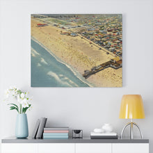 Load image into Gallery viewer, North Wildwood Vintage Postcard Home Decor Wall Art Print Canvas
