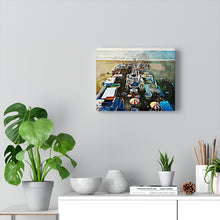 Load image into Gallery viewer, Oil Painting Wall Art Print Wildwood New Jersey Shore Beach

