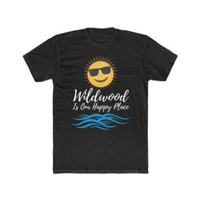 Load image into Gallery viewer, Wildwood Is our Happy Place Men&#39;s Cotton Crew Tee
