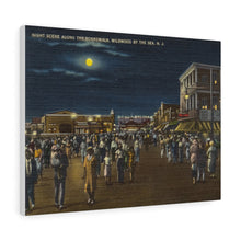 Load image into Gallery viewer, Vintage Wildwood Night Home Decor Wall Art Print Canvas

