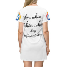 Load image into Gallery viewer, I&#39;m Going to Wildwood / Wildwood Days All Over Print T-Shirt Dress
