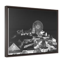 Load image into Gallery viewer, Black and White Photography Wall Art Print Moreys Piers Wildwood NJ
